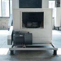 Ventilateur centrifuge à pales courbées vers l'arrière HTFC-V de qualité industrielle robuste, pour systèmes d'extraction de fumée HVAC, en carbone, ODM/OEM