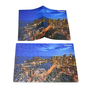 4 gói 600 miếng thành phố của Câu Đố ghép hình ánh sáng tự làm câu đố Giáo Dục Não thách thức trò chơi cho người lớn trẻ em Quà tặng - Product Image 4