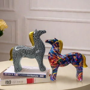 Artículos hechos a mano más vendidos, escultura de caballos árabes, estatua, adornos interiores, estatuas interiores modernas - Product Image 2