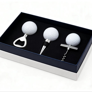 Hannuo biểu tượng tùy chỉnh kim loại mở chai chất lượng cao Golf theo chủ đề thăng hoa rượu vang và có thể mở cho thanh sử dụng cá nhân trống - Product Image 1
