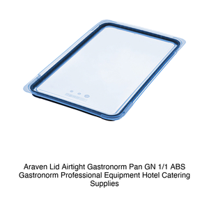 Airtight ABS GN 1/1 Food Pan Lid Araven - Product Image 2