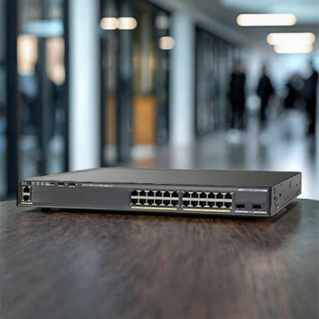 New Original Ciscos WS-C2960XR-24TS-I Catalyst 2960-XR 24-Port Gigabit Ethernet Switch with PoE QoS SNMP 4x1G SFP Ports
