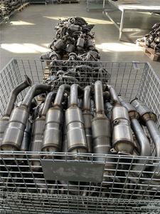 Auspuff Auto katalysator Modell Fahrzeug katalysator Unterstützung Anpassung Standard 409 Edelstahl catlytic - Product Image 4