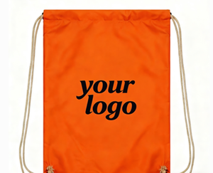 Mochila Plegable Promocional al por Mayor de 30 cm con Cordón, de Poliéster y Nailon, Elegante y Práctica para Compras y Viajes - Product Image 4