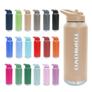 Topnovo, Productos Más Vendidos 2025, Botellas de Agua Deportivas de 32 oz con Aislamiento al Vacío de Doble Pared y Tapa a Prueba de Fugas - Product Image 6