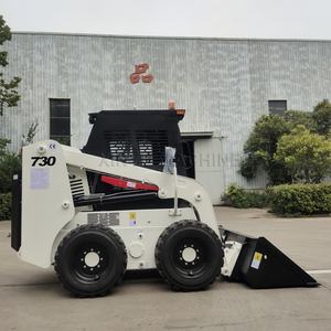 Xinyu Machine Mini Skid Steer Loader Petit Site Opération Hydraulique Contrôle Chargeur Skid Steer Avec Cabine - Product Image 6