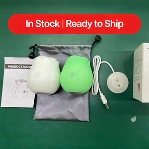 Vibrador de Clítoris con Forma de Rosa, Juguete Sexual para Mujeres, con Luz que Brilla en la Oscuridad, Estimulador de Pezones - Product Image 2