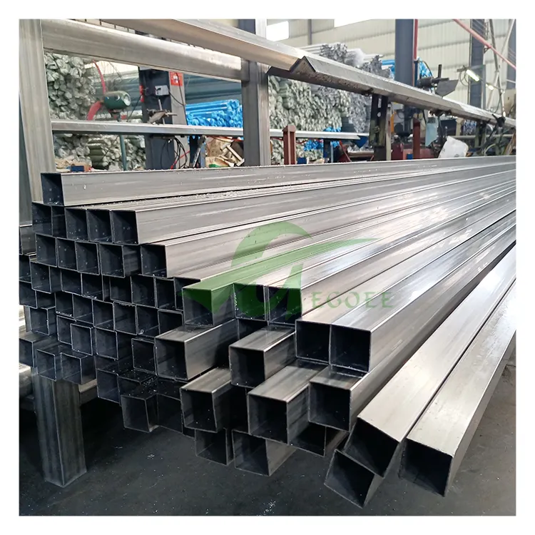 Egoee Custom High Quality 201 304 304l 316 316l Ss Round Pipe/ Tube Erw Welding Line Type Stainless Steel Tubing Prices
