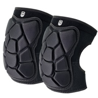 Genouillères de sport pour ski, roller, patinage sur glace, genouillères tactiques épaisses en polyester anti-collision pour adultes et enfants