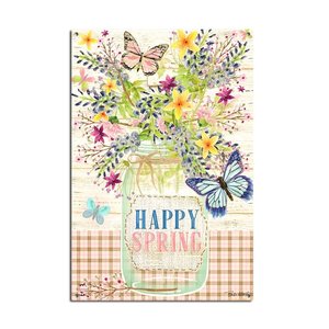 Cuadro Metálico Vintage con Diseño <span class=keywords><strong>de</strong></span> Pirámide <span class=keywords><strong>de</strong></span> Flores y Frases Inspiradoras para Decoración <span class=keywords><strong>de</strong></span> Pared en Garajes, Cafeterías y Hogares - Product Image 4