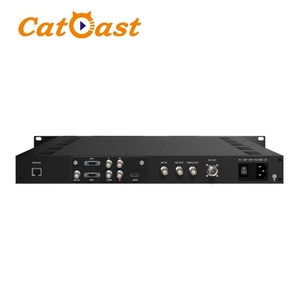 Modulateur professionnel <span class=keywords><strong>Sat</strong></span> Link HD MI CVBS SDI YPbPr vers DVB-S/S2/S2X pour l'uplink par satellite - Product Image 2