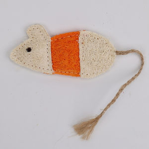 Juguetes para Gatos y Perros de Fibra Vegetal Natural con Forma Única, con Catnip, Herramienta Duradera para Limpiar y Masticar los Dientes de las Mascotas - Product Image 5