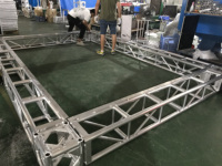 Truss de Aluminio Thomas con Tornillos para Iluminación de Eventos Pequeños, Exhibiciones, Bodas, Soporte Decorativo para Fiestas, Mini Truss de 300/400 mm