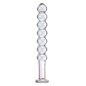 Tapón Anal de vidrio, juego de seis piezas, cuentas para tirar, consoladores pequeños de doble <span class=keywords><strong>uso</strong></span>, tapones para los glúteos, masturbación, dilatación posterior, Juguetes sexuales para adultos - Product Image 5