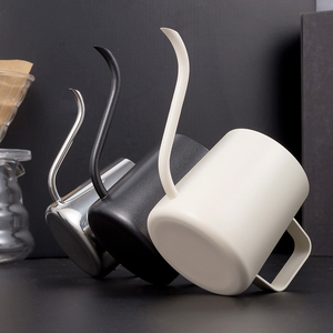 350ml a collo di cigno per caffè a mano a collo di cigno in acciaio inossidabile scala per gocciolare beccuccio per <span class=keywords><strong>caffettiera</strong></span> per campeggio acqua bollente - Product Image 4