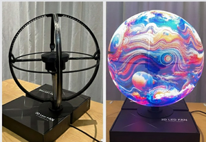 360 Degree <b>Ball</b> <b>LED</b> Sphere Screen 50cm Diameter Spherical Earth Globe Display FY3D-Z7 3d Fan FY3D-Z7 - Product Image 2
