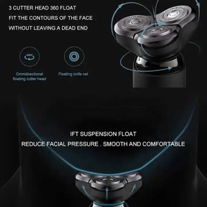 Afeitadora Eléctrica Recargable e Impermeable para Hombre, Maquinilla de Afeitar Facial Inalámbrica para Barba - Product Image 2