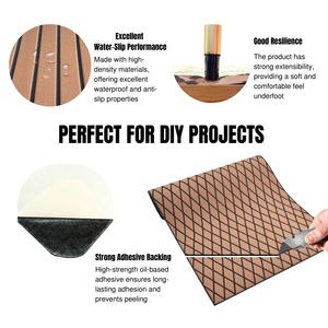 Высококачественный Противоскользящий морской синтетический настил из искусственного тикового дерева - Product Image 3