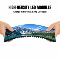 Pantalla LED GKGD P3.076 de Tamaño Personalizado, Módulo LED de Alto Brillo y Ahorro de Energía para Pantallas Digitales Publicitarias