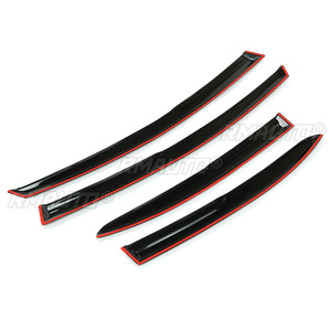 Car <b>Window</b> Vent Visor Deflector Rain Guard <b>Cover</b> For Honda For Civic 4DR 2001-2020 4pcs Awnings Shelters <b>Window</b> Visor Rain Guard - Product Image 6