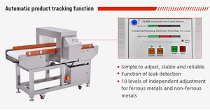 <span class=keywords><strong>CQ</strong></span>-808 - Máquina Detectora de Metales Profesional para Alimentos y Bebidas, con Transportador - Product Image 4