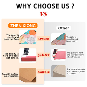 Chất lượng cao tùy chỉnh Kraft sóng gửi thư hộp không thấm nước in ấn hộp cho bao bì Mỹ phẩm Xốp lót loại QUẢNG CHÂU - Product Image 4