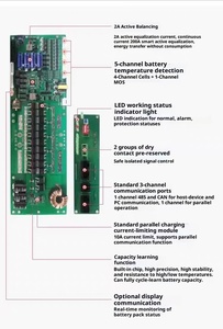 Jikong pb2a16s30p biến tần BMS thông minh hoạt động cân bằng LiFePO4 48V/24V/12V Nhôm <span class=keywords><strong>PCB</strong></span> lưu trữ năng lượng hộ gia đình mạch - Product Image 4