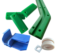 Support en plastique personnalisé, support UPE, base de support en plastique POM, bloc coulissant en nylon plastique
