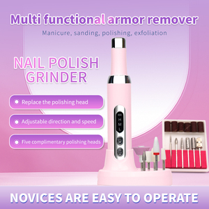 Wholesale 30000 RPM Brushed Motor USB Rechargeable <strong>Electric</strong> Korean <strong>Nail</strong> <strong>Drill</strong> <strong>CE</strong> Certified ABS Handle Portable Pen Shape Custom - Product Image 2