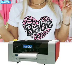 Hot Sale A3 Digital DTF printing and packaging machine Size 30cm for T-shirts mugs hats tote bags mouse pads any material