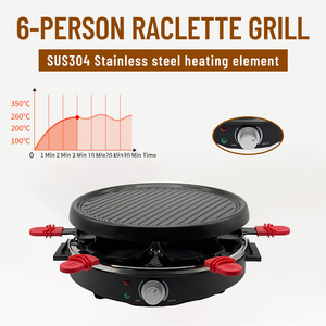 <span class=keywords><strong>Parrilla</strong></span> Eléctrica <span class=keywords><strong>Gourmet</strong></span> Raclette de 800W - Product Image 6
