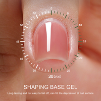 MR NAIL-Colle à ongles multifonctionnelle en gel UV, couche de base liquide longue durée et couche de finition pour le bricolage, source d'éclairage LED à la française