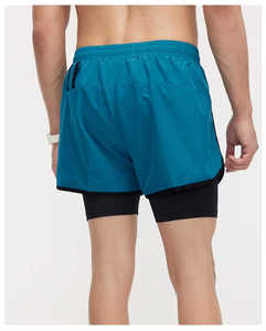 MAYYOUNG <b>Men</b> Summer Sports <b>Men's</b> <b>Shorts</b> Running <b>Three</b>-<b>Quarter</b> Waistband Lined Quick Drying Fitness Jogging <b>Shorts</b> - Product Image 3