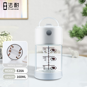 ถ้วยแก้วสำหรับผู้หญิงขนาดมินิขนาด160มล. สำหรับเริ่มใช้ในสำนักงานเครื่องดื่มที่มีสีสันปราศจากสาร BPA - Product Image 1