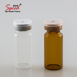 Медицинская Упаковочная бутылка, бутылка для лекарств и таблеток, матовая стеклянная бутылка с широким горлом и белой пластиковой крышкой - Product Image 3