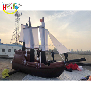 Bateau gonflable géant de <span class=keywords><strong>pirate</strong></span>, modèle géant, pour décoration d'événements, 1 pièce - Product Image 5