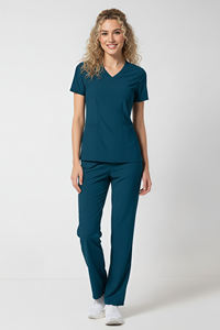 Ensemble d'uniformes médicaux mat multicolores personnalisables en tissu haut de gamme pour hôpitaux, cliniques dentaires et infirmières - Product Image 6