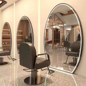 Miroir de salon LED mural, grand miroir de coiffure professionnel avec éclairage LED pour salon de beauté, salon de coiffure - Product Image 2