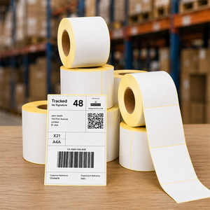 Sailing Eco Blank Direct <b>Sticky</b> 100*150Mm Thermal <b>Label</b> Sticker Roll 100 X 150 500 Roll - Product Image 1