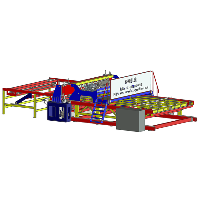 Shenkang GJW-X 3300 High Productivity Welding Machine for Barbed Wire & Rebar Mesh Custom Made Steel Wire 6-12mm 3500kg