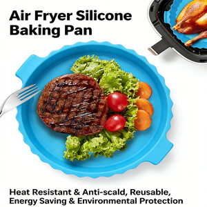 Stampi in <span class=keywords><strong>Silicone</strong></span> Personalizzati per Friggitrici ad Aria, Resistenti alle Alte Temperature, Antiaderenti, per Torte e Dolci - Product Image 3