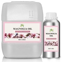 Vente en gros Huile essentielle de magnolia Huile d'aromathérapie biologique pure à 100% pour diffuseur Massage Soins de la peau Savon Bougie Parfum Faire