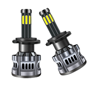 Đèn pha ô tô đa năng 360 độ 8 cạnh H1 H3 H7 H4 9005 HB3 9006 HB4 H11 9012 881 COB LED 12V 6000K 3000 Lm 25W Mới - Product Image 1