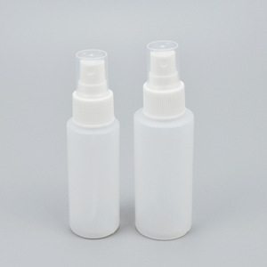 Botellas de Plástico con Pulverizador de 60/80 ml, Forma Cilíndrica, Pulverizador con Bomba, Uso Cosmético, Envases para el Hogar, Múltiples Capacidades Disponibles - Product Image 1