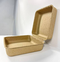 Boîte de rangement en papier ondulé écologique et biodégradable, emballage compostable, design de logo personnalisé, boîte biodégradable