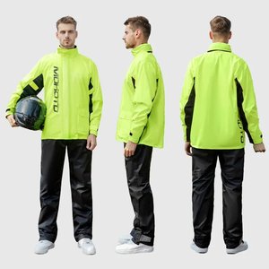 Completo Impermeabile Resistente ed Ecologico per <span class=keywords><strong>Moto</strong></span> (Giacca e Pantaloni) - Product Image 5