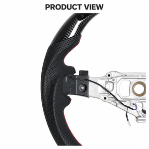 Volant de direction aspect carbone 2012-2014 pour Dodge Challenger – Remplacement personnalisé en gros pour ateliers professionnels et concessionnaires - Product Image 2