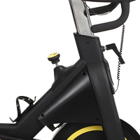 Vélo de spinning professionnel d'intérieur avec résistance à friction réglable, équipement d'exercice pour l'entraînement à domicile