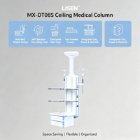 Système de suspension médical pour soins intensifs, moniteur suspendu, bras de suspension pour plafond, système de suspension chirurgical LISEN MX-DT08S CE/ISO13485/ISO9001