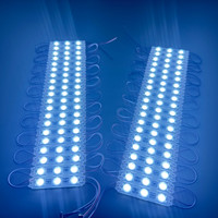 Module LED 12V 3LED 63*13 1.5W SMD2835 IP65 Blanc froid Blanc chaud Extérieur Étanche Moulage par injection Signalisation d'affichage